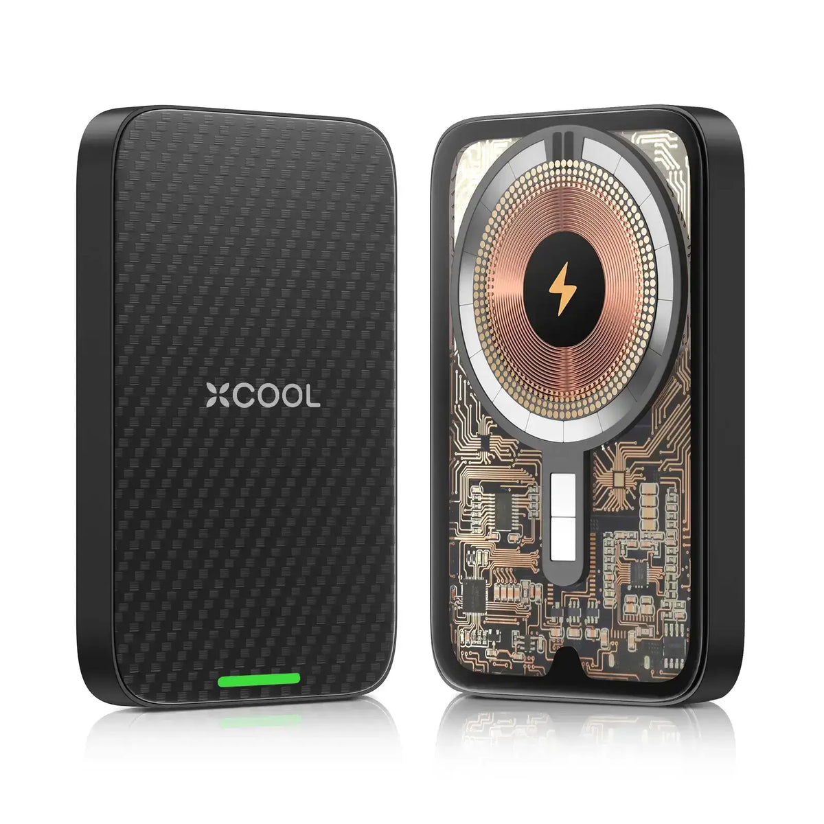 xCool Ultra-thin Magnetic Wireless Power Bank 5,000mAh for Camping, Travel